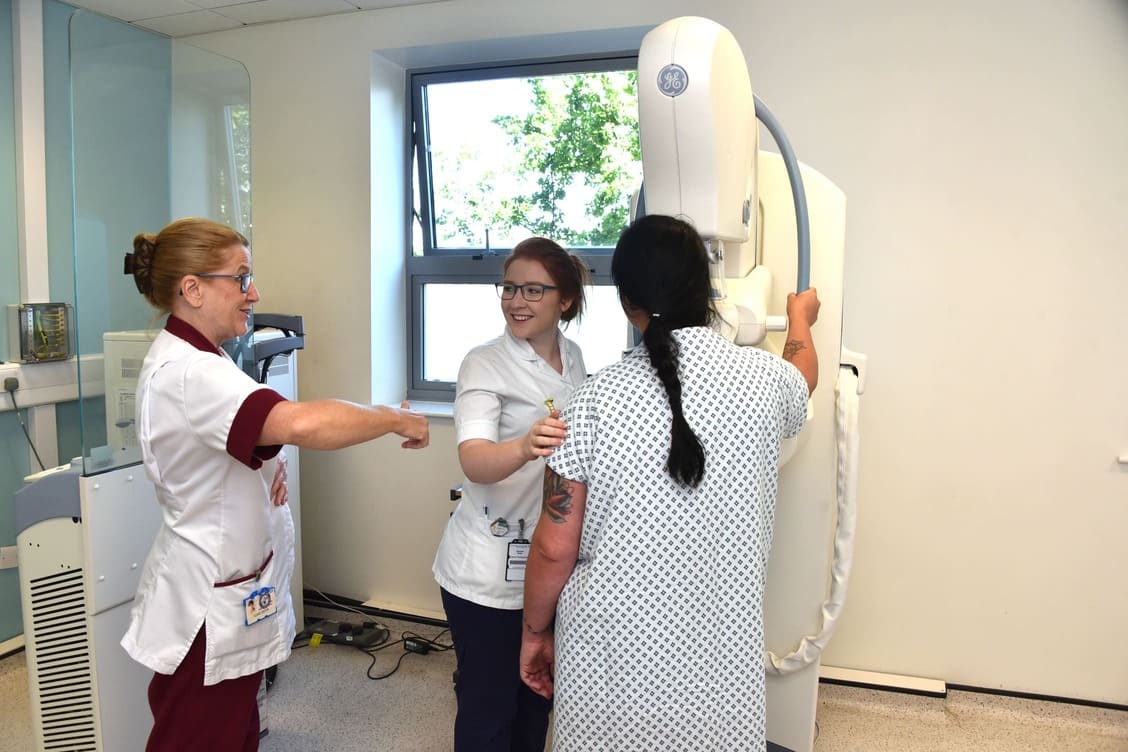 Breast screening in Manchester