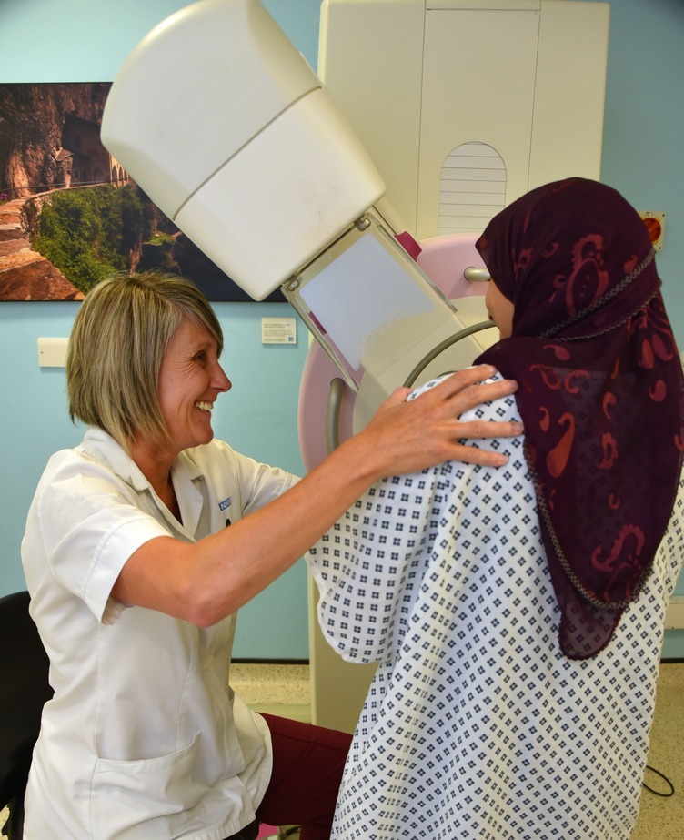 Celebrating mammography apprenticeship milestone