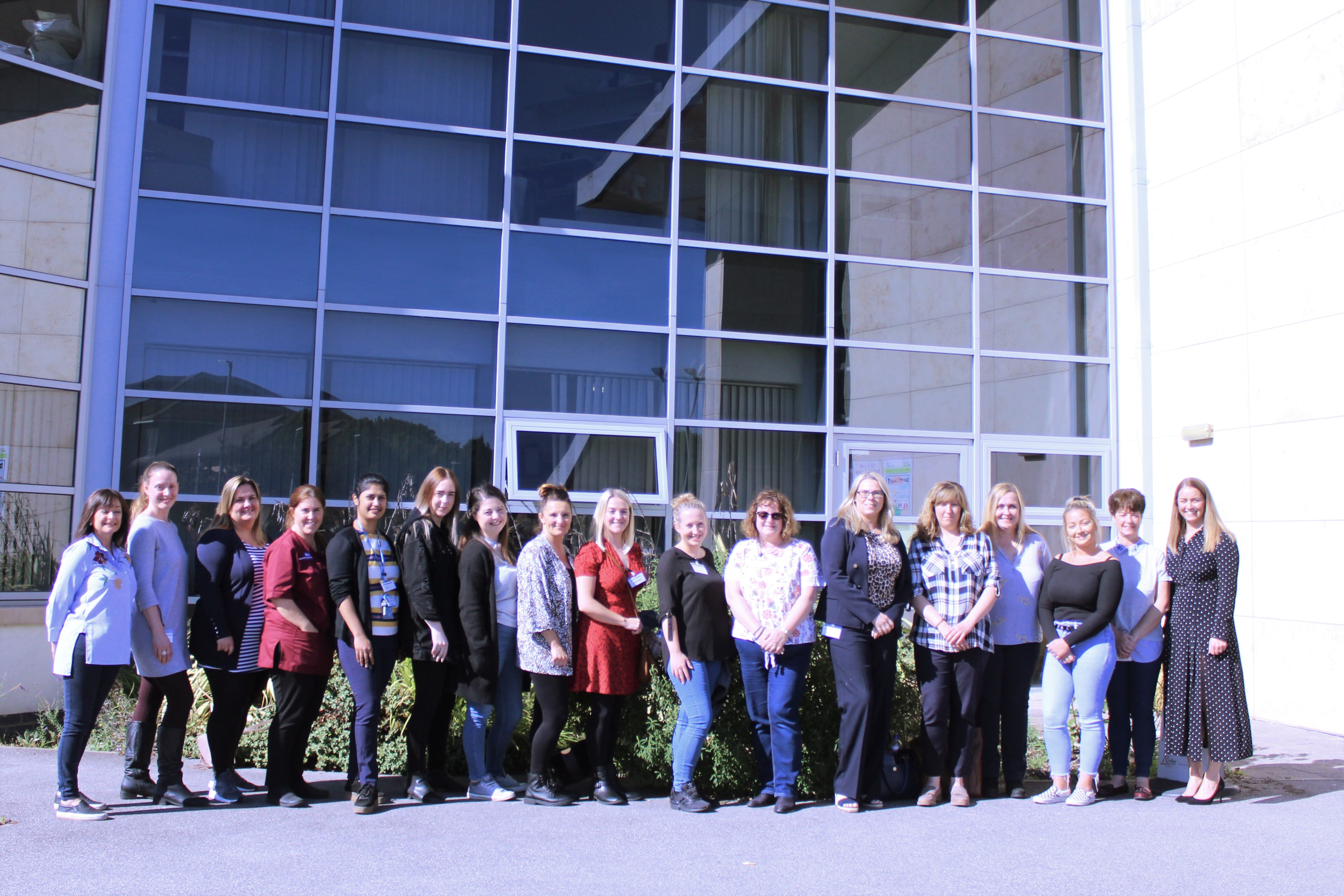 Warm welcome for new Mammography Associate apprentices